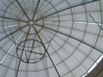 Motorized Scroll roof blinds &skylight blinds